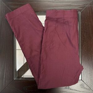 *ONE* Maroon Stretch Pants Size Medium